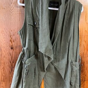 Sanctuary Olive Green Vest